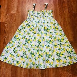 Janie and Jack - The Leilani Lemon Stripe Smocked Sundress